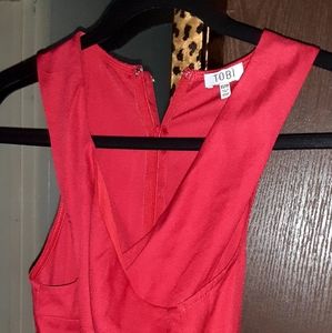 Criss Cross bodice jumpsuit